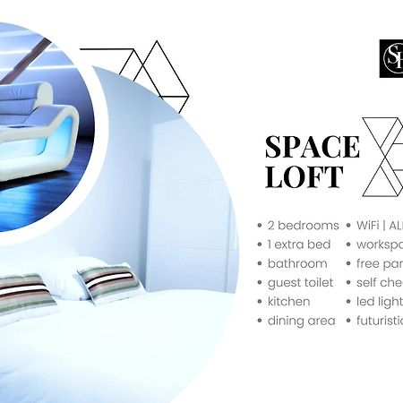 Secret Hideaways Space Loft Wohndesign Auf 2 Etagen L 450M Bis Uni 뒤스부르크 외부 사진