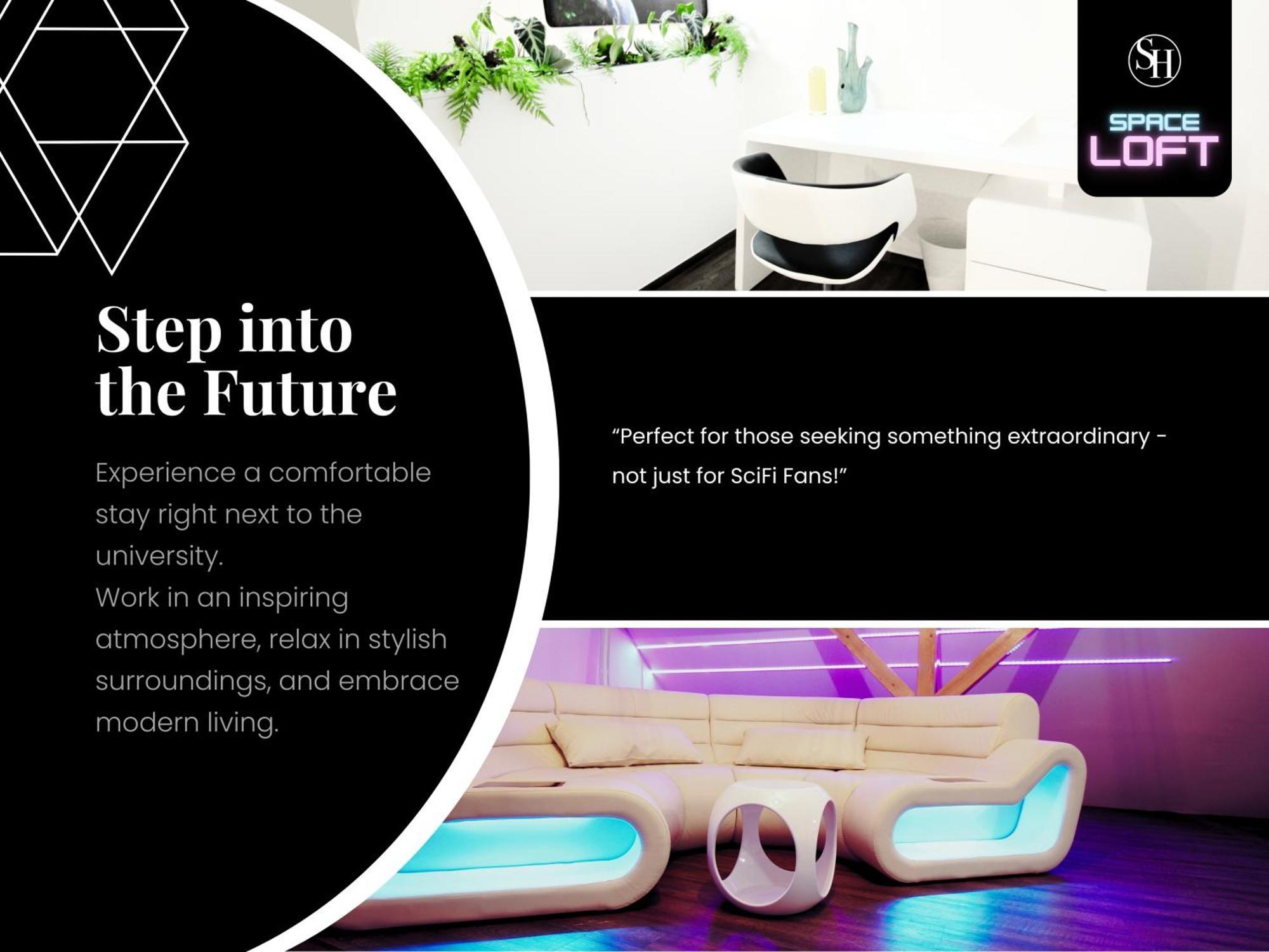 Secret Hideaways Space Loft Wohndesign Auf 2 Etagen L 450M Bis Uni 뒤스부르크 외부 사진